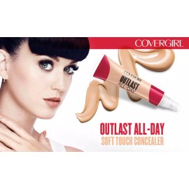 COVERGIRL Outlast All-Day Soft Touch Concealer 810 FAIR 840 MEDIUM 850 DEEP 860  - 860 DEEP