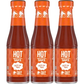 Taco Bell Hot Sauce, 7.5 oz, 3 pk