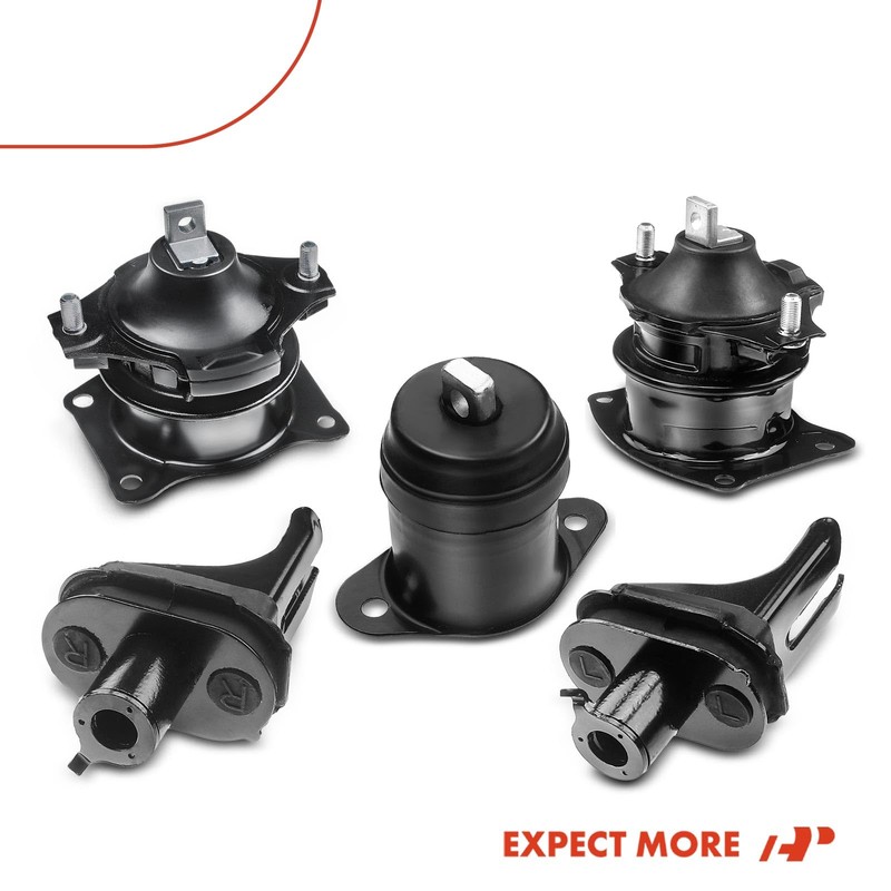 A-Premium 5PCS Engine Motor Mount and Center Suspension Mount Set