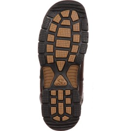 ROCKY Mobilite Waterproof Work Boot Size 15(WI) Brown
