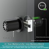 BOTHSTAR Keypad Door Knob with Key,Keyless Entry Door Lock, Code