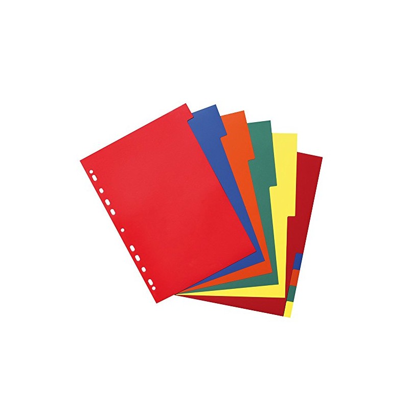 Herlitz Ring Binder File A4 Set of 10 Polypropylene Europunched 1-20