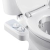 Bidet Attachment Self Cleaning Dual Nozzle Adjustable Water Pressure Cold