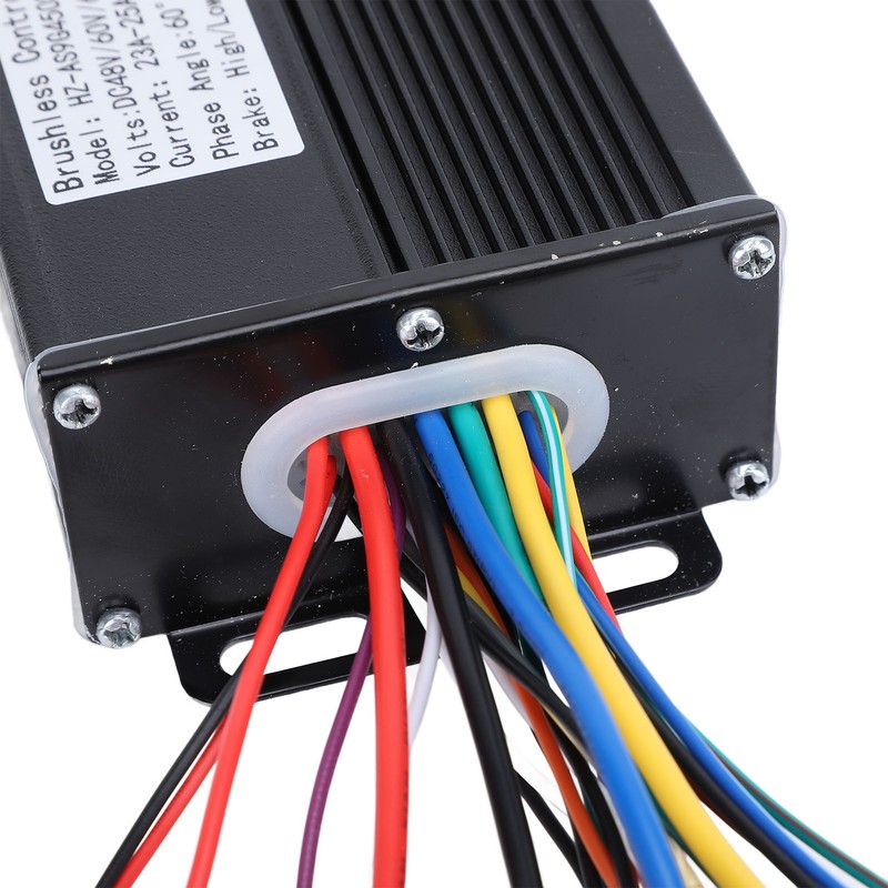 48V 60V 64V 450W Brushless Controller Aluminum Alloy Speed Motor