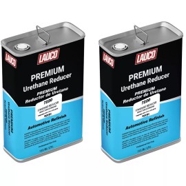 Lauco Standard Urethane Grade Reducer (7220), 1 Gallon, 60°F - 77° - High Performance - 2 Pack