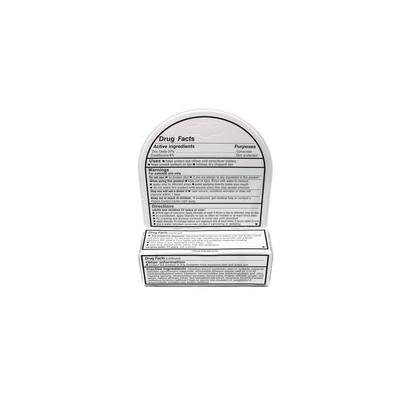 Herpecin-L bálsamo labial, 30 SPF, 0,1 onza, Pacquete 6