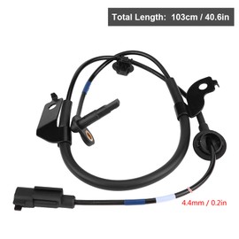 Car ABS Wheel Speed Sensor Front & Right Wheel Speed Sensor Wiring Harness for Mitsubishi Outlander Lancer