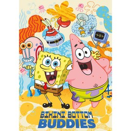 Trefl Premium Plus Quality - Spongebob Squarepants Puzzle - 1000 Pieces Puzzle Series with Popular Characters, for Adults and Children from 14 Years