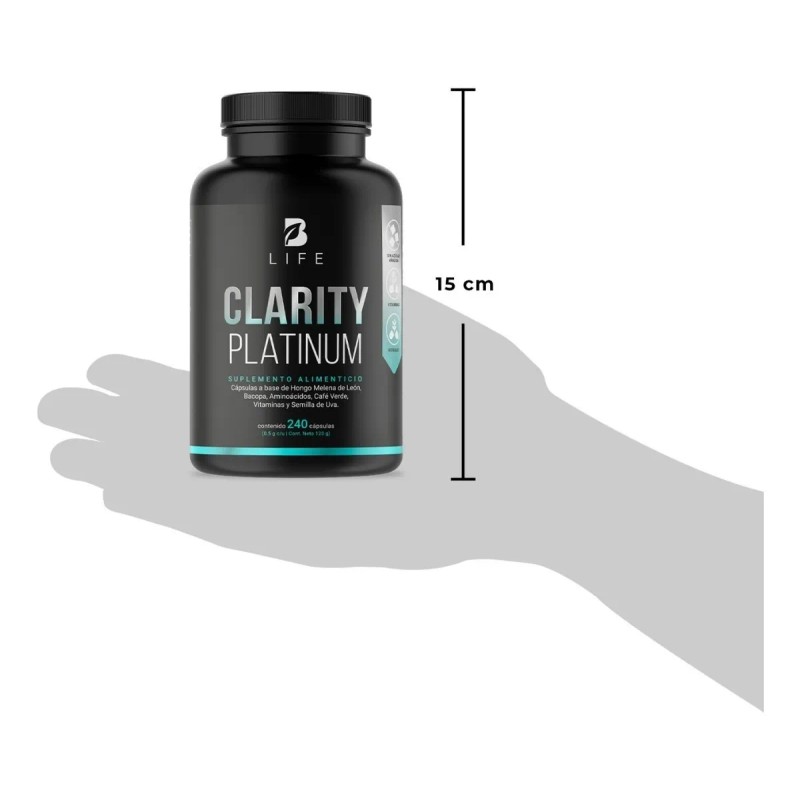B-Life Clarity-P | Nootrópico Impulso Mental | 240 cápsulas