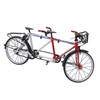 Bicycle Model Tandem Bicycle 1/10 Simulation Bike Detachable for Boys