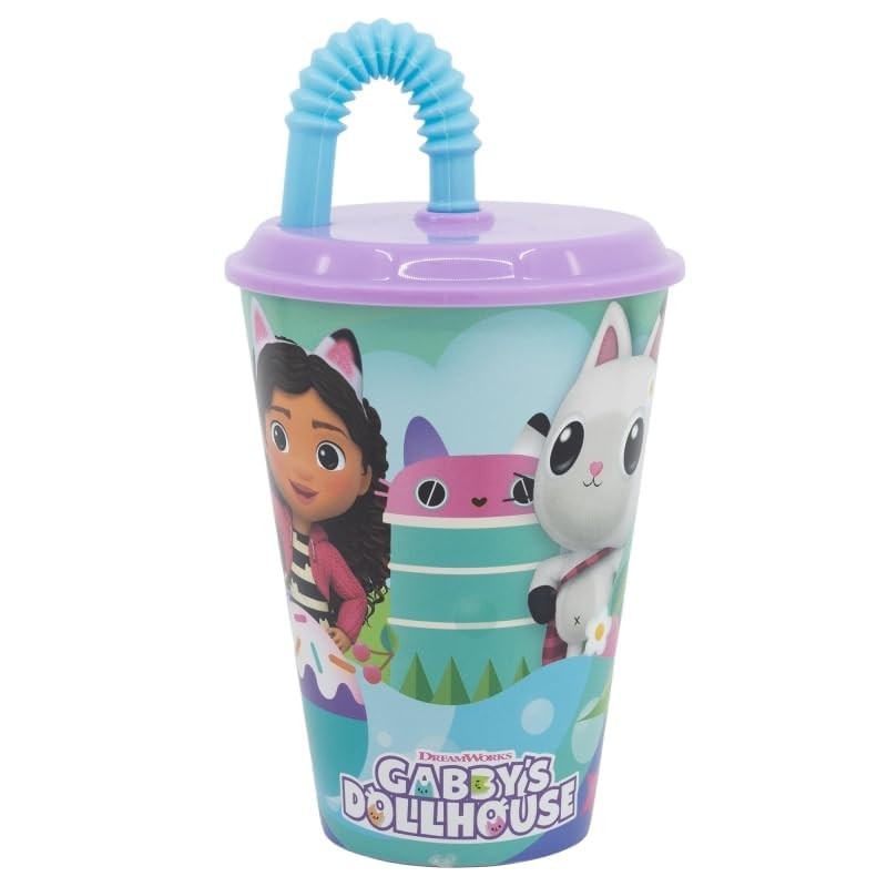 Golddunes Kids Character Sports Tumbler 430ML Drinking Re-usable Plastic Cup