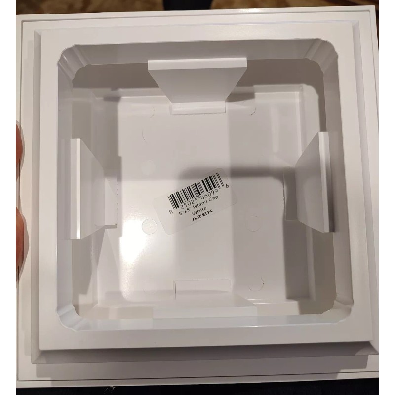 azek 5" X 5" (Outside 8x8) Composite Azek Island Post