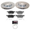 Power Stop Front K8205 Z23 Carbon-Fiber Ceramic Brake Pads and