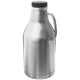 64oz Vacuum Insulated Double Walled Stainless Steel Growler wit.