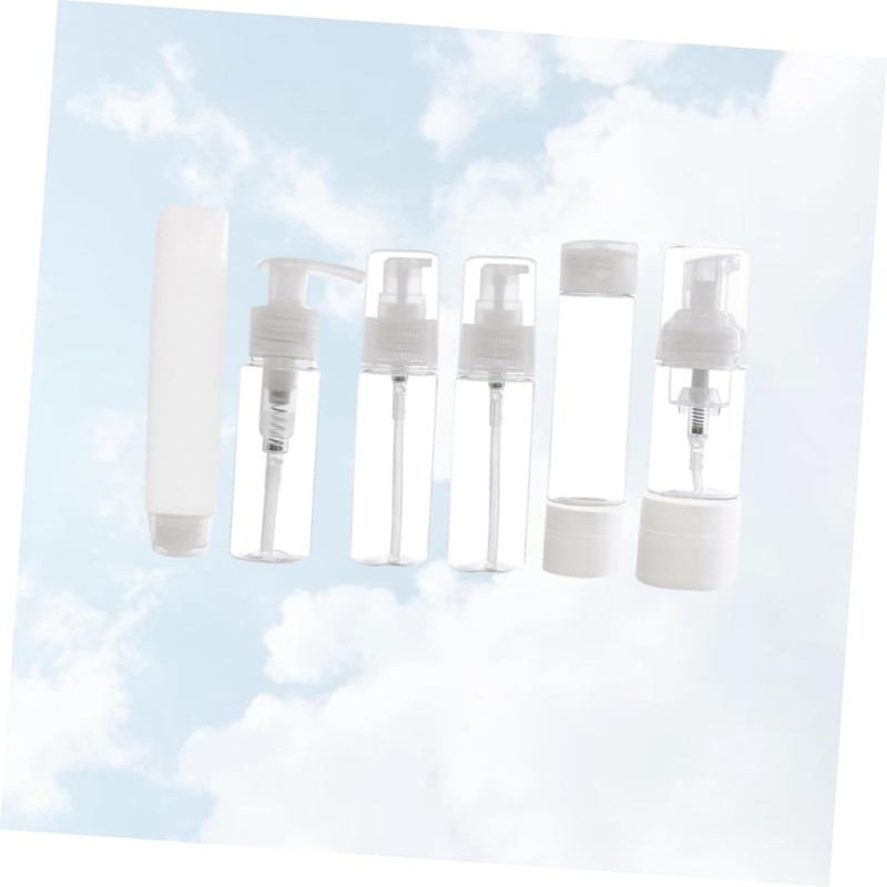 NOLITOY Travel Accessories Kit 5pc Press Pump Bottles Petg Subpackaging