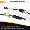 QBselecar Transfer Case Shift Cable Compatible with Jeep Wrangler JK