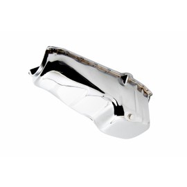 1958-79 Compatible/Replacement for Chevy Small Block Stock OEM Style Oil Pan - Chrome