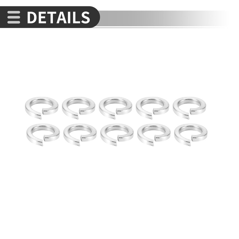 Motoforti Universal Spring Lock Washer Split Lock Washer for M8