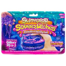 Horizon Group USA SLIMYGLOOP SqueezWiches Galaxy PB&J Create Your Own Slime