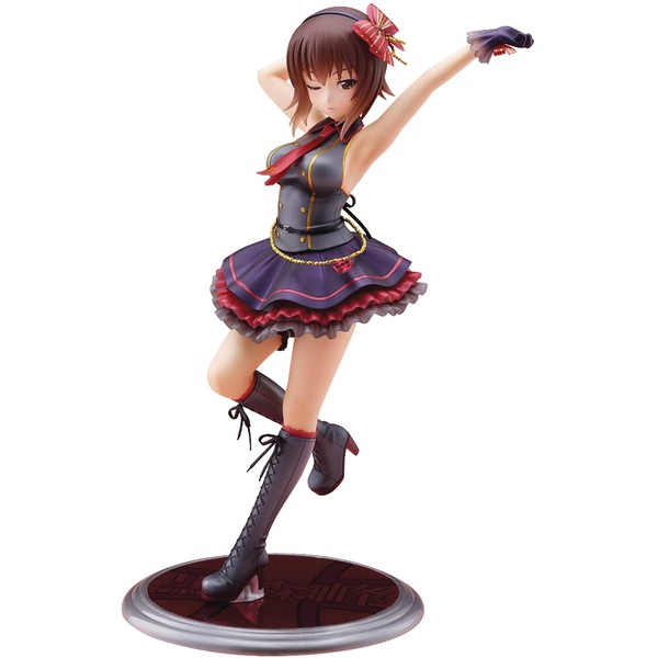 Wave Dream Tech DT157 Girls & Panzer Tank Road Operation! Maho Nishizumi Idol Style 1/7 Scale PVC Pre-painted Complete Figure
