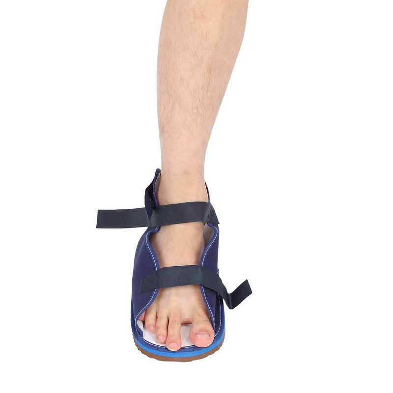 Cast Shoe Open Heel Breathable Protective Prevent Slip Post Operative