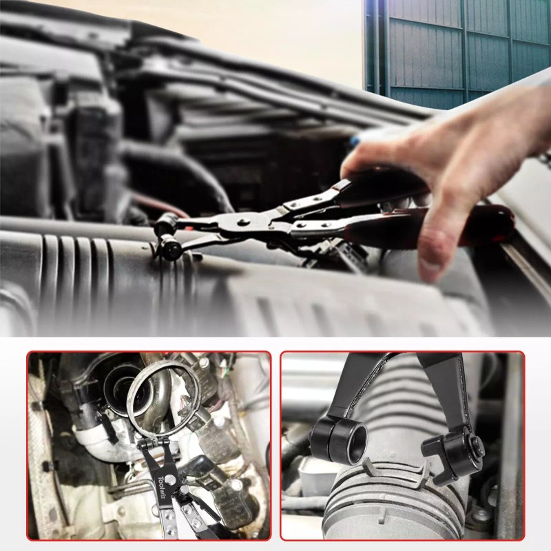 Toolwiz Hose Clamp Pliers Heavy Duty Hose Clamp Tool with