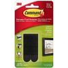 Command Black Picture Hanging Strips, 4 pairs (8 strips), Indoor