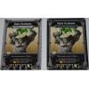 CoolMiniOrNot Massive Darkness Earth Elemental Replacement cards Lesser and Greater