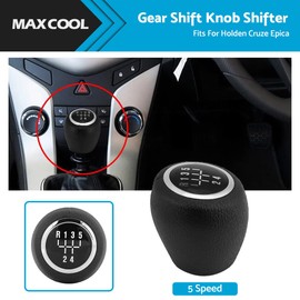 MAX COOL Car 5 Speed Gear Shift Knob Shifter Suitable for Holden Cruze 2011-2016 Epica 2007-2011