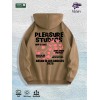 Pleasure Studios Graphic Hoodie 100% Cotton US Warehouse 7 ColorsColor: