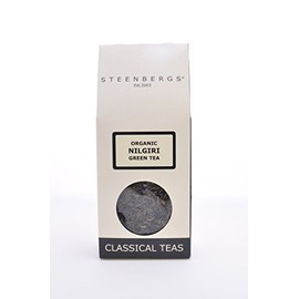 Steenbergs Organic Nilgiri Green Tea 80g - Loose Leaf Single Estate Indian tea