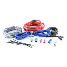 Massive Audio G4 - Install Kit AMP 4 Gauge 100% Copper Maxi Fuse with Holder Car Audio