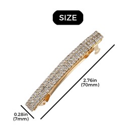 2 silver sparkling rhinestone crystal hair clips for brides, gorgeous sparkling rhinestone hair clips, ponytail side clips, used for women's wedding accessories