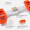 Picture Hanging Tool for Wall Décor – Built-In Level Ruler