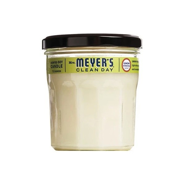 Mrs. Meyer's Clean Day Soy Candle, Lemon Verbena, 7.2 oz.