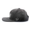 Du Hirsch Bavarian Snapback Cap Oida One Size, gray