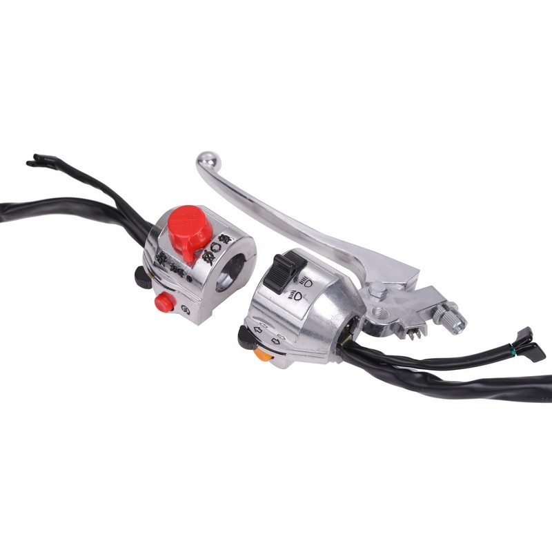 Honda Plated Switch Box Clutch Lever Unit 7/8'' 22mm Handlebar