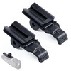 Dreyoo 2 Pack Bike Light Mount Adapter Compatible with NiteRider