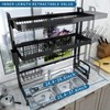 Over Sink Dish Drying Rack, Loyalfire 3 Tier Full Stainless