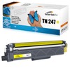 Starlet24 1x TN247 Yellow Toner Compatible with Brother TN-247 TN-243