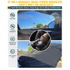 Trumgeta 4-in-1 Front Window Sun Shades Fit for Toyota Tacoma