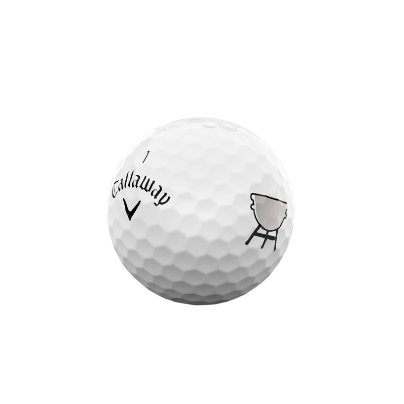 Callaway Golf Supersoft Golf Balls (2025, Grill Master)