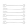 【 6 pieces wave heat perm curler hair clip curler