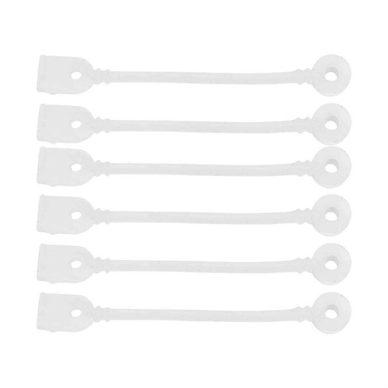 【 6 pieces wave heat perm curler hair clip curler