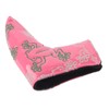 Golf Putter Headcover Embroidery Putters PU Protective Head Cover Magnetic