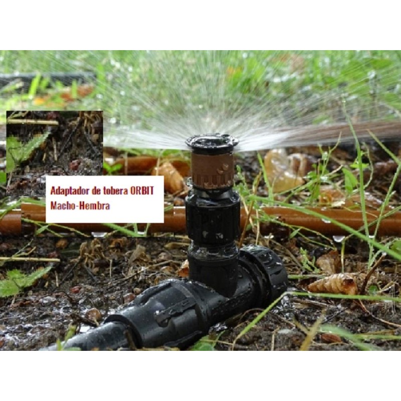 Orbit 54492 Shrub Head Sprinkler Adapter Without Nozzle 2-Pack