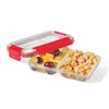 Starfrit Easy Lunch Rectangular Divided Container - 16oz/473ml - Airtight