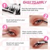 DIY Eyelash Extensions Set, 8-16 mm, Mixed Fluffy Eyelashes, Individual