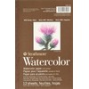Strathmore (298-103 400 Series Watercolor Pad, 5.5"x8.5", 12 Sheets ,