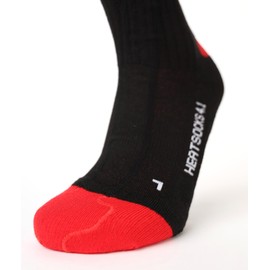 Lenz Heat Sock 4.1 Toe Cap Black, one colour